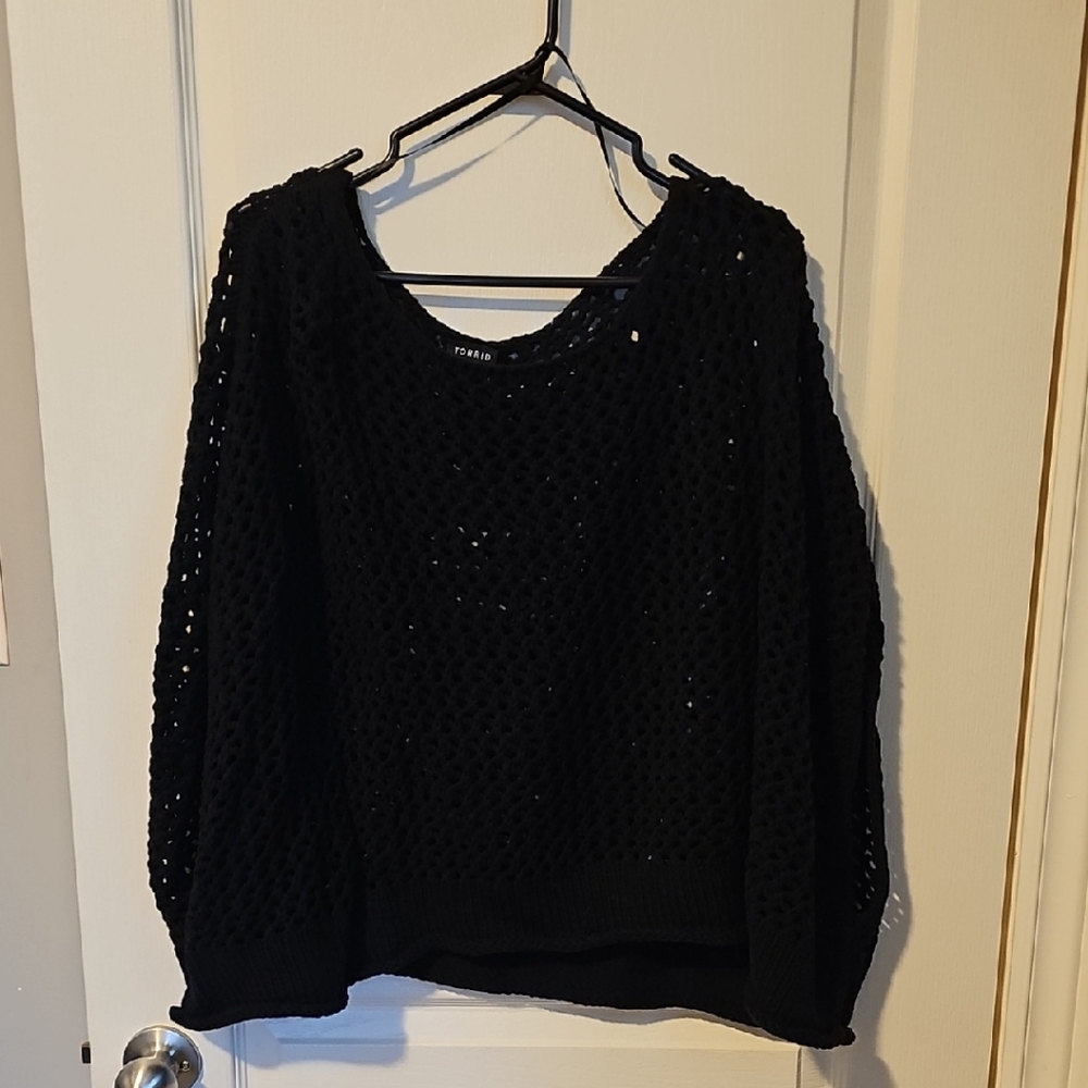 Torrid Black Knit Sweater - Picture 4 of 6